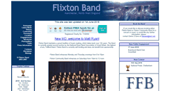 Desktop Screenshot of flixtonband.org.uk